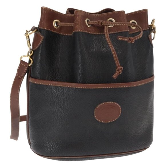 GUCCI Handbags - Authentic GUCCI Shoulder Bag Leather Black Gold 001 904 0791